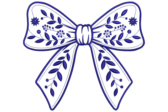 Floral Bow: A Craft Fair-Ready Embroidery Design